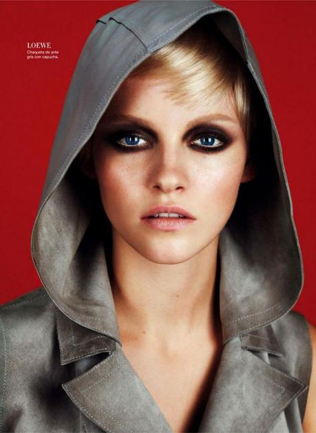 Ginta Lapina by Txema Yeste for Harper’s Bazaar Spain February 2013 5