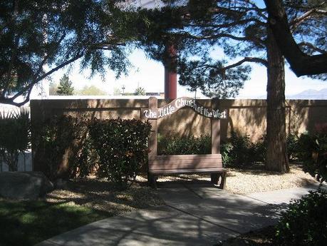 vegas chapel bench