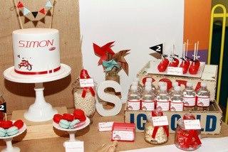 Vintage Tricycle Themed Table by Sugar Coated Candy & Dessert Buffets