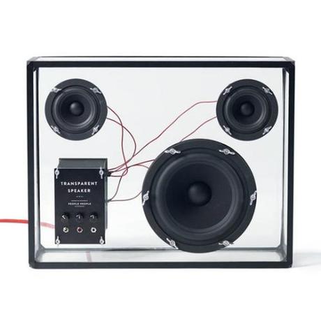 The transparent speaker