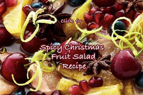 Spiced Christmas Fruit Salad