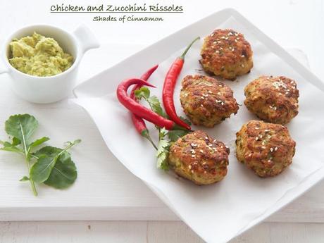 Chicken and Zucchini Rissoles