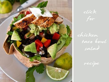 Chicken  Taco Bowl Salad