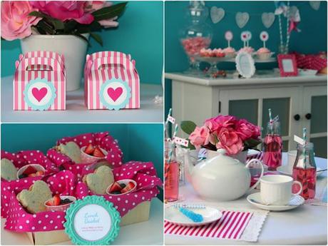 A Valentine's Tea Party by Sweet Pop Studio