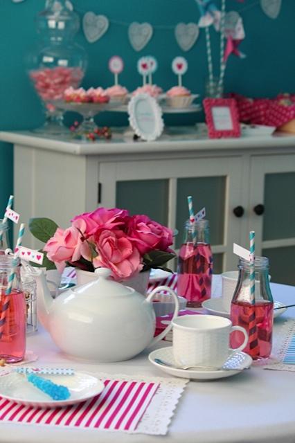 A Valentine's Tea Party by Sweet Pop Studio