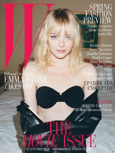 Emma Stone by Jurgen Teller for the W magazine February 2013 4