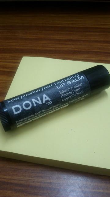 Dona Plumping Lip Balm in Acai Passion Fruit