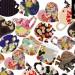 Kimono Coasters, Designed by Kaori Sumi MaisonetObjet