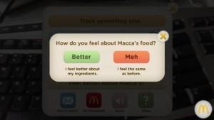 The Track My Maccas app asked you a question.
