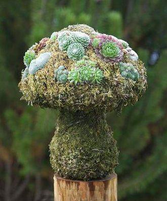Mushroom Topiary