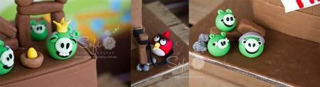 Angry Birds Themed birthday by Studio Cake