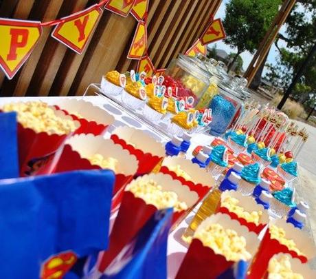 Super 1st Birthday- SuperMan Themed Birthday party by Beautique Events