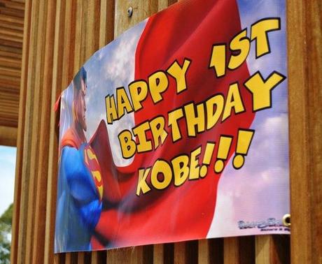 Super 1st Birthday- SuperMan Themed Birthday party by Beautique Events