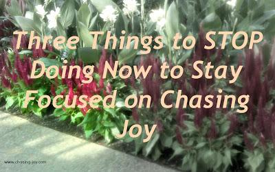 Want More Joy? Stop Doing These 3 Things.