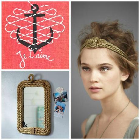 NookAndSea-Gold-Headband-Hair-Accessory-Rope-Mirror-Rectangle-Anchor-Pink-French-Quote-Romantic-Nautical-Inspiration-Board-Collage