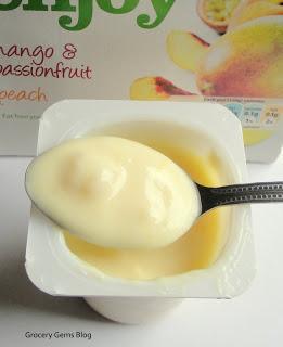 New Tesco Eat Live Enjoy Range - Mango & Passionfruit and Peach Yogurts