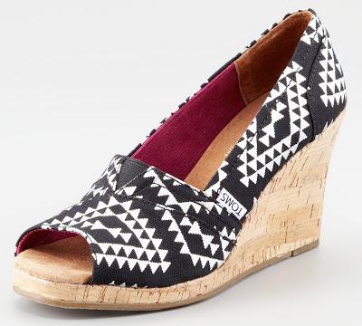 Shoe of the Day | TOMS Reina Tribal Wedge