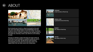 WINDOWS 8 APP - KOCHI INFO (By Sandeep C)