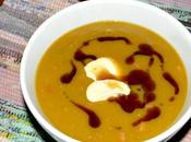 Split Soup with Thai Sherry Cream Squash Seed