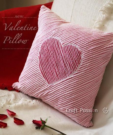 Sew Valentine Pillow