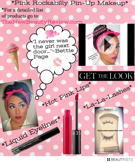 Beautysets - *Pink Rockabilly Pin-Up Makeup*