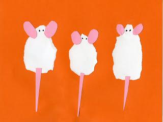 Three Torn Mice