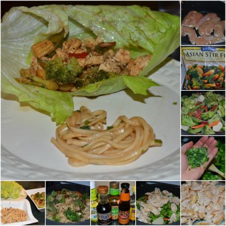 Stir Fry Lettuce Wrap