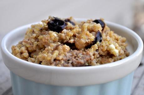 Turkey Sausage & Cranberry Quinoa {Clean Eating}