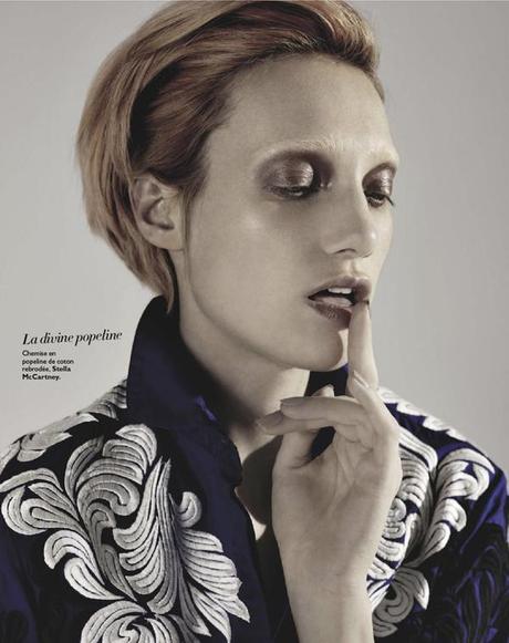Autumn Kendrick by David Bowie for Grazia France January 2013 2
