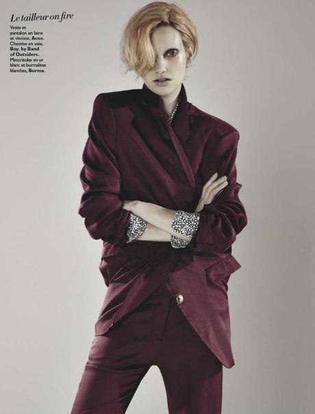 Autumn Kendrick by David Bowie for Grazia France January 2013 3