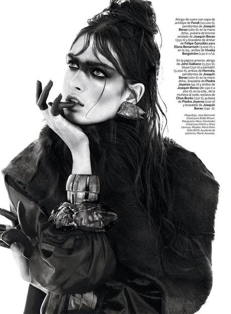 Maria Palm by Alvaro Beamud Cortes for S Moda January 2013 5