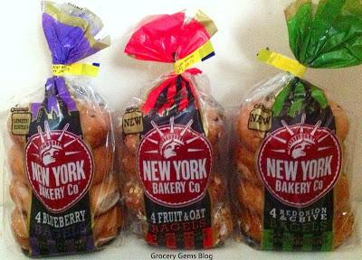 New York Bakery Co: Limited Edition Blueberry Bagels and new Fruit & Oat and Red Onion & Chive Bagels