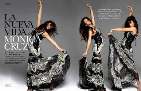 Monica Cruz by Bernardo Doral for Elle Spain February 2013