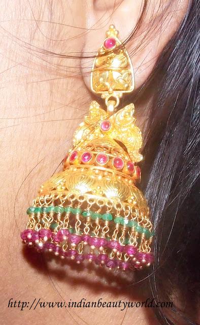 Buy Malabar Gold Earring MHAAAAABIUMO for Women Online | Malabar Gold &  Diamonds