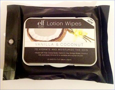 ELF Studio Lotion Wipes