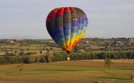 Costa Brava, Catalunya, Spain:   as seen from a thermal airship