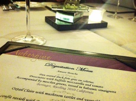 Wordless Wednesday: Dinner at Aubergine, Dessert at Bar Dolci