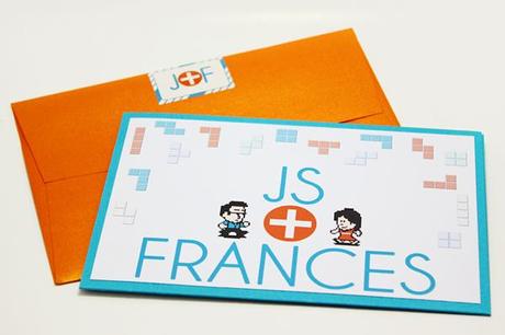 Handmade Giftwrap for a DIY Wedding: JS+Frances