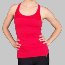 workout swerve top red