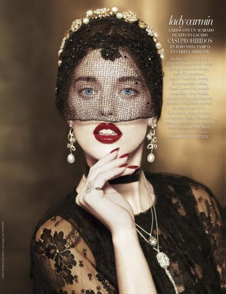 Emily Didonato for Vogue Latin America A:W 2012 by Matthew Scrivens 4