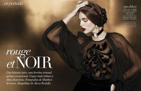 Emily Didonato for Vogue Latin America A:W 2012 by Matthew Scrivens 3