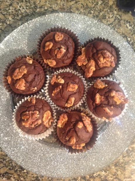 Paleo Chocolate Banana Muffins