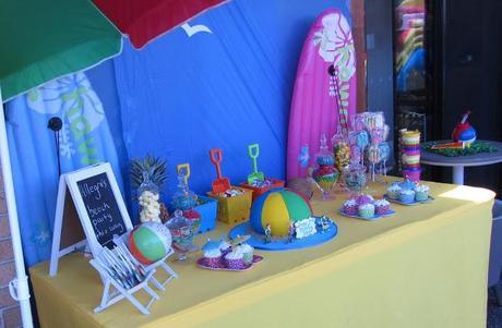 A Beach Themed Birthday party by Vicky from Party Rite