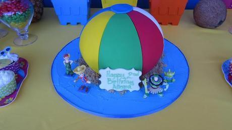 A Beach Themed Birthday party by Vicky from Party Rite