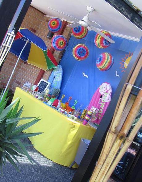 A Beach Themed Birthday party by Vicky from Party Rite