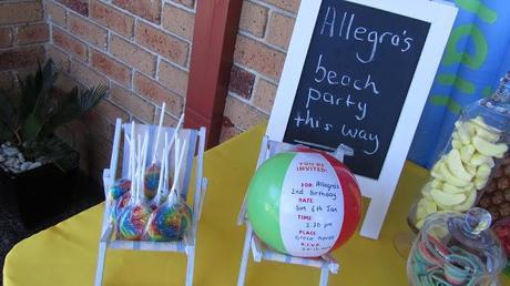 A Beach Themed Birthday party by Vicky from Party Rite
