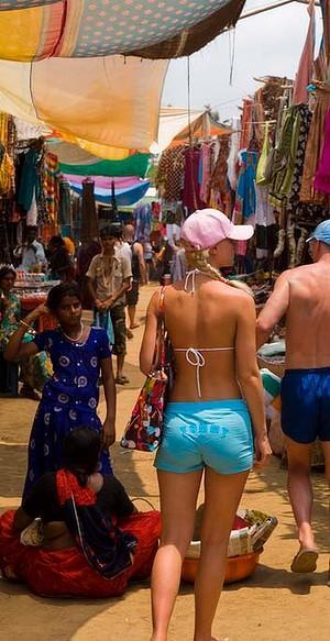 What not to wear ... dressing appropriately for local standards is one way to help avoid unwanted attention in India.