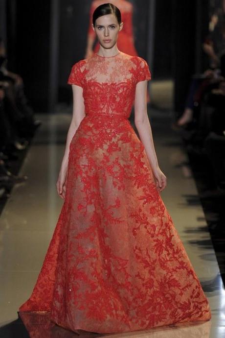 Elie-Saab-Red-Lace-Dress