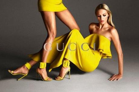 Gucci Spring/Summer 2013 Ad Campaigns featuring Anja Rubik,...