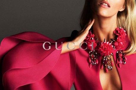 Gucci Spring/Summer 2013 Ad Campaigns featuring Anja Rubik,...